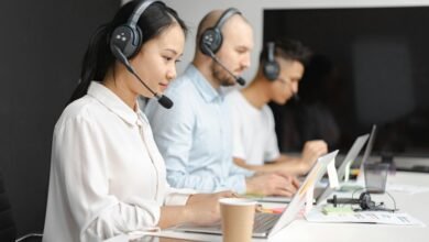 business contact support number