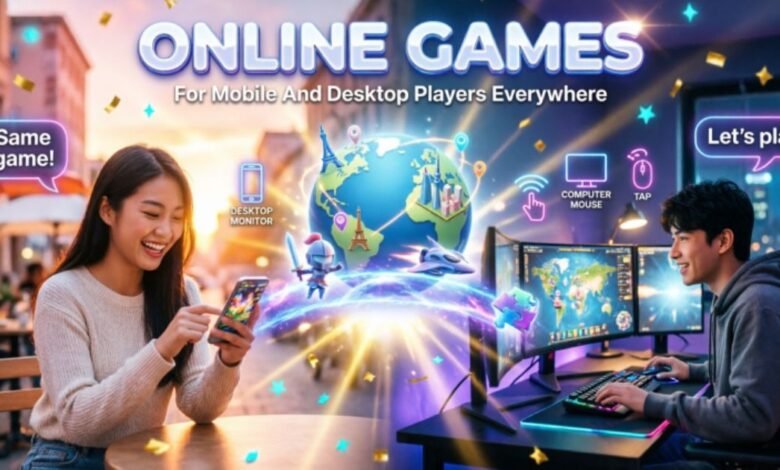 Online Games For Mobile And Desktop Players Everywhere